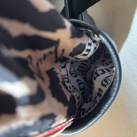 Juicy Couture Leopard Print, Black Sequin, and Red Mini Backpack Glam Rock - Picture 7 of 12